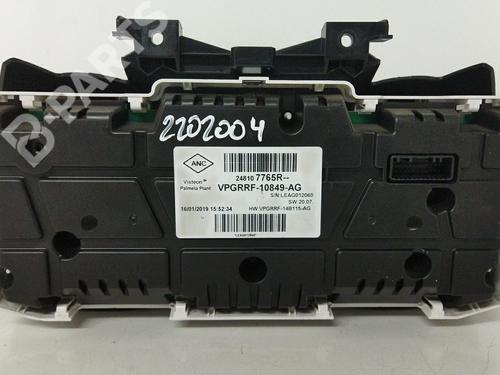 Instrument cluster RENAULT CLIO IV (BH_) 0.9 TCe 90 LPG | BP9183782C47 