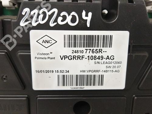 Instrument cluster RENAULT CLIO IV (BH_) 0.9 TCe 90 LPG | BP9183782C47 