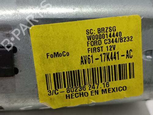 Viskermotor bakrute FORD B-MAX (JK)  | BP12600714M102 