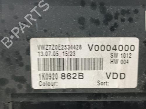 Instrument cluster VW GOLF V (1K1) 1.9 TDI | BP15659427C47 