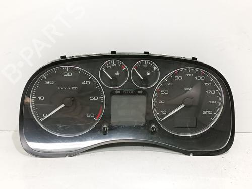 Used Instrument cluster PEUGEOT 307 (3A/C) 1.6 HDi 110 (109 hp) 15767581
