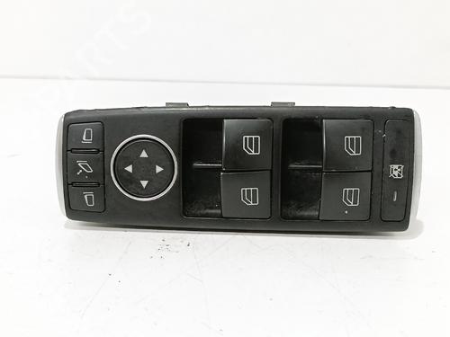 Left front window switch MERCEDES-BENZ E-CLASS (W212) E 200 CDI / BlueTEC (212.005, 212.006) (136 hp) 2129056100 ; 10020876