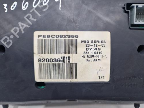 Instrument cluster RENAULT MEGANE II Estate (KM0/1_) 1.9 dCi (KMRG, KM1G, KM0G, KM2C) | BP16446539C47