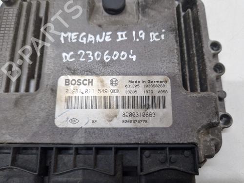 Computer motormanagement RENAULT MEGANE II Estate (KM0/1_) 1.9 dCi (KMRG, KM1G, KM0G, KM2C) | BP16444038M57