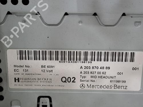 Radio MERCEDES-BENZ C-CLASS T-Model (S203) C 220 CDI (203.208) | BP17213501E6 