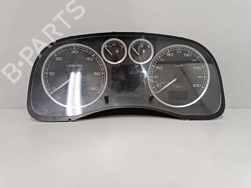 Used Instrument cluster PEUGEOT 307 (3A/C) 1.6 HDi 110 (109 hp) 17498796