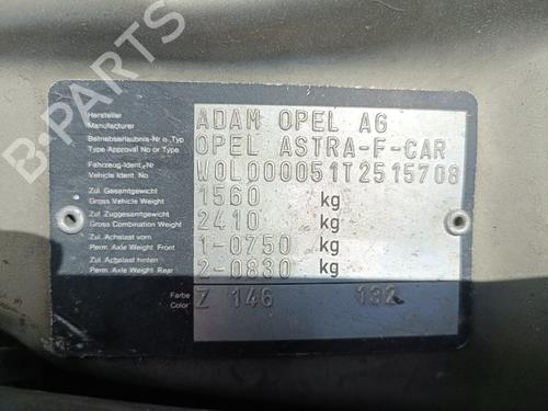 Starter OPEL ASTRA F Estate (T92) 1.4 Si (F35, M35) | BP22563517M8 