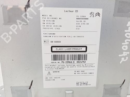 Radio PEUGEOT 308 II (LB_, LP_, LW_, LH_, L3_) 1.6 HDi | BP18691727E6 