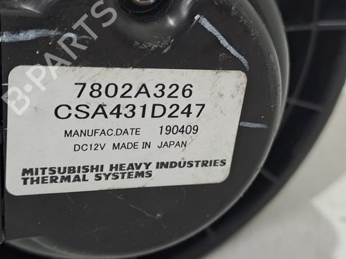 Heater blower motor MITSUBISHI OUTLANDER III (GG_W, GF_W, ZJ, ZL, ZK) 2.0 4WD (GF7W) | BP19699407M62 