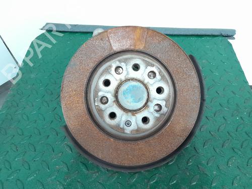 Left rear steering knuckle VW PASSAT B8 Variant (3G5, CB5) 1.6 TDI 3QO505435L; 3Q0501117A