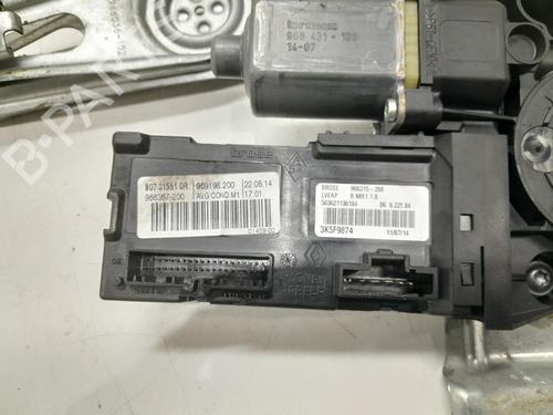 Front left window mechanism RENAULT MEGANE III Grandtour (KZ0/1) 1.5 dCi (KZ1G, KZ1W, KZ0R) | BP21053049C22 