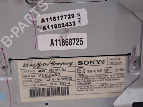 Radio FORD FOCUS II (DA_, HCP, DP) 1.6 TDCi | BP21087290E6 