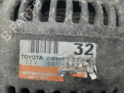 Alternator TOYOTA STARLET (_P8_) 1.3 12V Cat (EP81) | BP22373884M7 