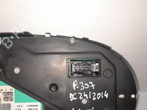 Instrument cluster PEUGEOT 307 (3A/C) 1.6 HDi 110 | BP22618171C47