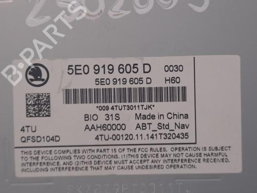 Radio SKODA OCTAVIA III Combi (5E5, 5E6) 1.6 TDI | BP23950538E6 