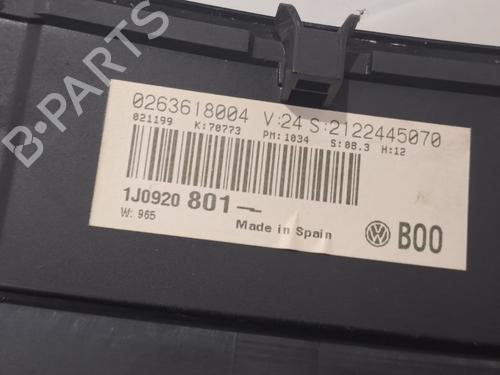 Instrument cluster VW GOLF IV (1J1) 1.4 16V | BP25740184C47