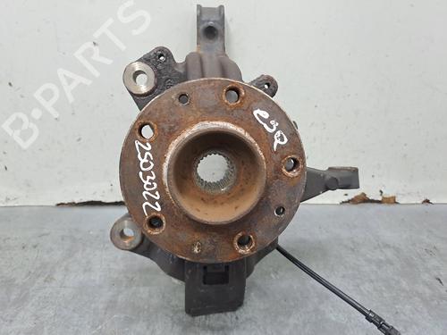 Used Left front steering knuckle Left front steering knuckle RENAULT MEGANE III Grandtour (KZ0/1) 1.5 dCi (KZ09, KZ0D, KZ1G, KZ29, KZ14, KZ1W, KZ10, KZ1F,... (110 hp) 26241753 26241753