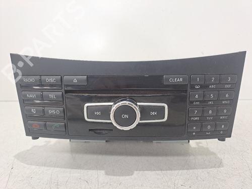 Radio MERCEDES-BENZ E-CLASS (W212) E 300 Hybrid / BlueTEC Hybrid (212.098) A2129003718 ; A2189016500