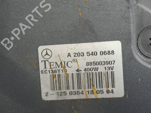 Radiator fan MERCEDES-BENZ CLK Convertible (A209) CLK 200 Kompressor (209.442) | BP26934615M35