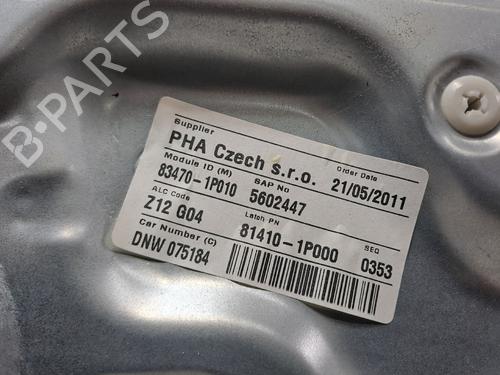 Rear left window mechanism KIA VENGA (YN) 1.6 CRDi 128 | BP27371968C24 