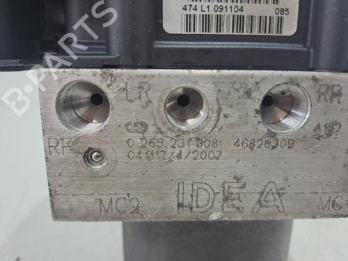 ABS pump LANCIA MUSA (350_) 1.3 D Multijet (350.AXB11, 350.AXB1A) | BP27444908M43 