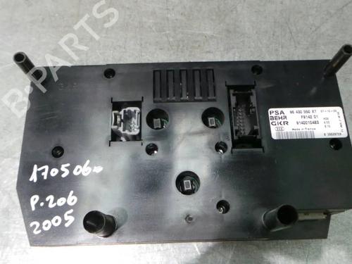 Climate control PEUGEOT 206 Hatchback (2A/C) 1.4 HDi eco 70 | BP27973975I5 