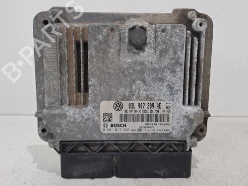 Engine control unit (ECU) VW PASSAT B7 (362) 2.0 TDI 03L907309AE ; 0281017946