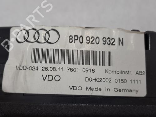 Instrument cluster AUDI A3 Sportback (8PA) 1.6 TDI | BP28295375C47 