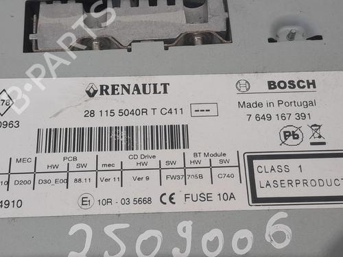Radio RENAULT MEGANE III Hatchback (BZ0/1_, B3_) 1.5 dCi (BZ09, BZ0D, BZ1W, BZ29, BZ14) | BP29159910E6 