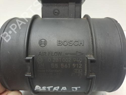 Mass air flow sensor OPEL ASTRA J Sports Tourer (P10) 1.3 CDTI (35) | BP29619940M95 