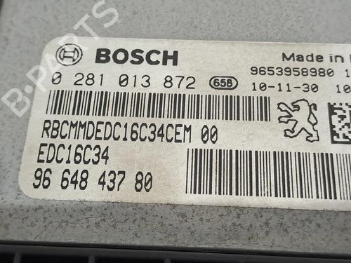 Engine control unit (ECU) CITROËN BERLINGO MULTISPACE (B9) 1.6 HDi 75 16V | BP29839219M57 