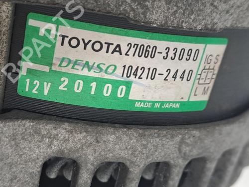 Alternator TOYOTA IQ (_J1_) 1.4 D-4D (NUJ10_, NUJ10R) | BP30084347M7 