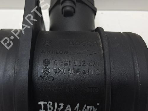 Mass air flow sensor SEAT IBIZA III (6L1) 1.4 TDI | BP30203124M95 