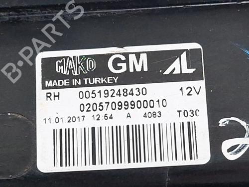 Right taillight OPEL COMBO Box Body/MPV (X12) 1.3 CDTI (B05) | BP30877308C35 