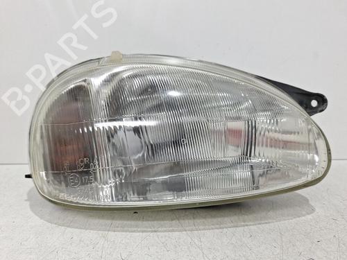 Used Right headlight OPEL CORSA B (S93) 1.2 i (F08, F68, M68) (45 hp) 30890237