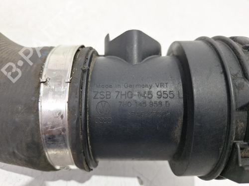 Intercooler pipe VW TRANSPORTER T5 Platform/Chassis (7JD, 7JE, 7JL, 7JY, 7JZ, 7F 2.5 TDI | BP31206786M127