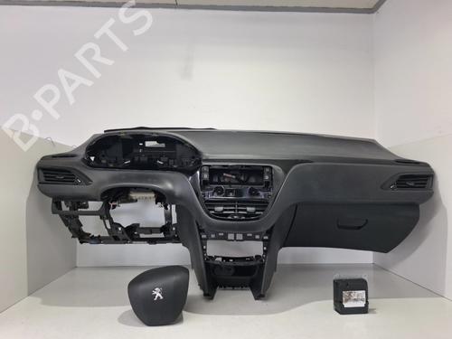 Used Airbag Kit PEUGEOT 208 I (CA_, CC_) 1.6 HDi / BlueHDi 75 (75 hp) 31293659