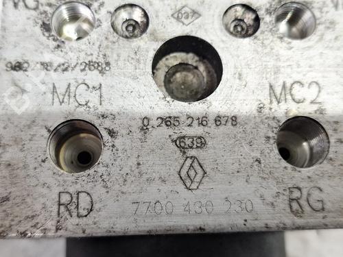 ABS pump RENAULT MEGANE I (BA0/1_) 1.4 16V (BA0D, BA1H, BA0W, BA10) | BP31861172M43