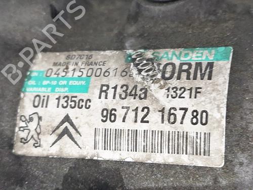 AC compressor PEUGEOT 3008 I MPV (0U_) 1.6 HDi | BP31863089M34 