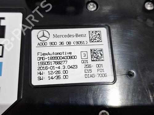 Interior roof light MERCEDES-BENZ A-CLASS (W176) A 160 CDI / d (176.011) | BP32453985I8