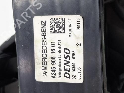Heater blower motor MERCEDES-BENZ A-CLASS (W176) A 160 CDI / d (176.011) | BP32454015M62