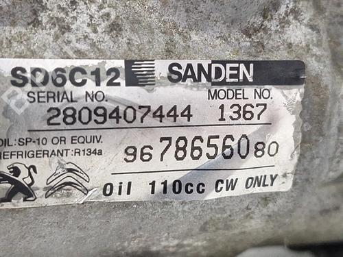 AC compressor PEUGEOT 2008 I (CU_) 1.6 HDi | BP33236959M34 - Image 7