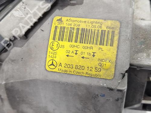 Right headlight MERCEDES-BENZ C-CLASS (W203) C 220 CDI (203.006) | BP33246773C29  - Image 6