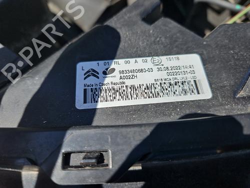 Left daytime light CITROËN C3 III (SX) 1.2 PureTech 82 | BP33819177C104 - Image 3