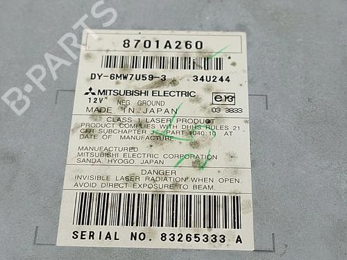 Radio MITSUBISHI LANCER VIII (CY_A, CZ_A) 2.0 DI-D (CY8A) | BP33944041E6 - Image 5