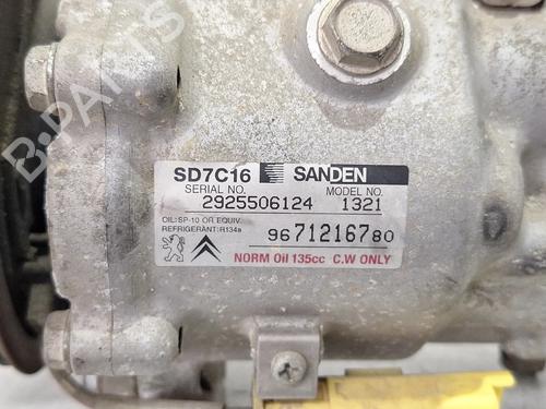 AC compressor PEUGEOT 508 I (8D_) 1.6 HDi | BP34225937M34  - Image 5