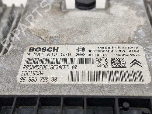Engine control unit (ECU) PEUGEOT 206+ (2L_, 2M_) 1.4 HDi eco 70 | BP34496206M57 - Image 5