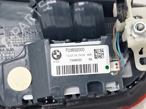 Right tailgate light BMW 1 (F20) 116 d | BP36501647C80 - Image 3