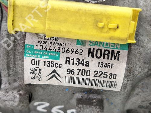 AC compressor CITROËN C5 III (RD_) 2.0 HDi 140 (RDRHF8, RDRHFA, RDRHA8, RDRHAJ) | BP37701657M34 - Image 6