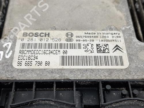 Engine control unit (ECU) PEUGEOT 206+ (2L_, 2M_) 1.4 HDi eco 70 | BP39566559M57 - Image 5